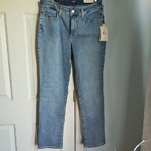 NYDJ Light Blue Straight Leg Women's Jeans - Marilyn